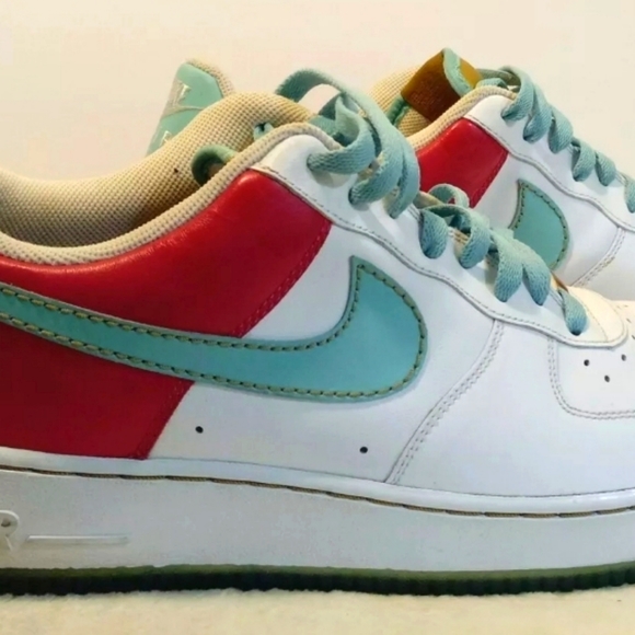 Nike | Shoes | Nike Air Force Low 7 Pink Hawaiian Gold Men 13 Euro 475  5713141 Preowned | Poshmark